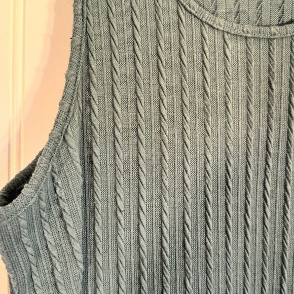 SHEIN Women’s Sleeveless Ribbed Tank Midi Dress Green Size Small/4 - Picture 3 of 8